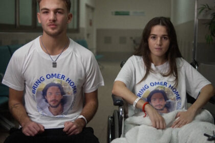 ‘I left my good friends’: In videos shown in Tel Aviv, freed hostages share their stories.