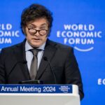 Argentina President Javier Milei urges Davos elite to reject socialism