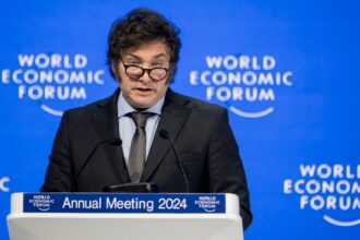 Argentina President Javier Milei urges Davos elite to reject socialism