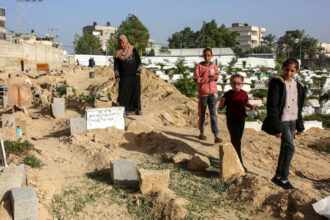 As Gaza Losses Mount Under Israeli Strikes, Proper Burials Are Another Casualty