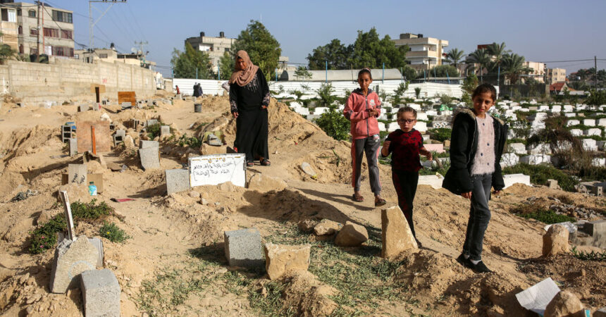 As Gaza Losses Mount Under Israeli Strikes, Proper Burials Are Another Casualty