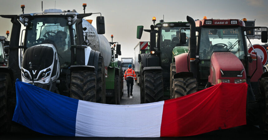 Barricaded Highways and a Deadly Incident as French Farmers Rise Up