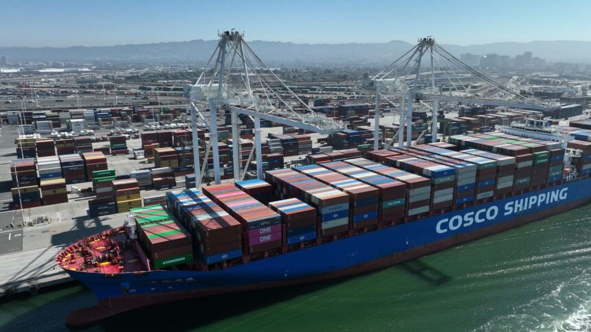 Chinese shipper Cosco reportedly stops trips to Israel amid Red Sea tensions