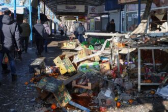 Deadly Blast Hits Market in Russia-Held Donetsk, Ukraine, Officials Say