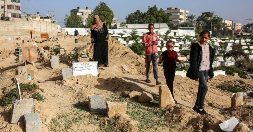 Dignified burials have become another casualty in Gaza.