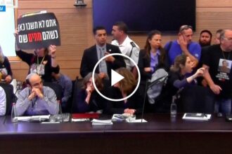 Families of Hostages Storm Israeli Parliament Meeting