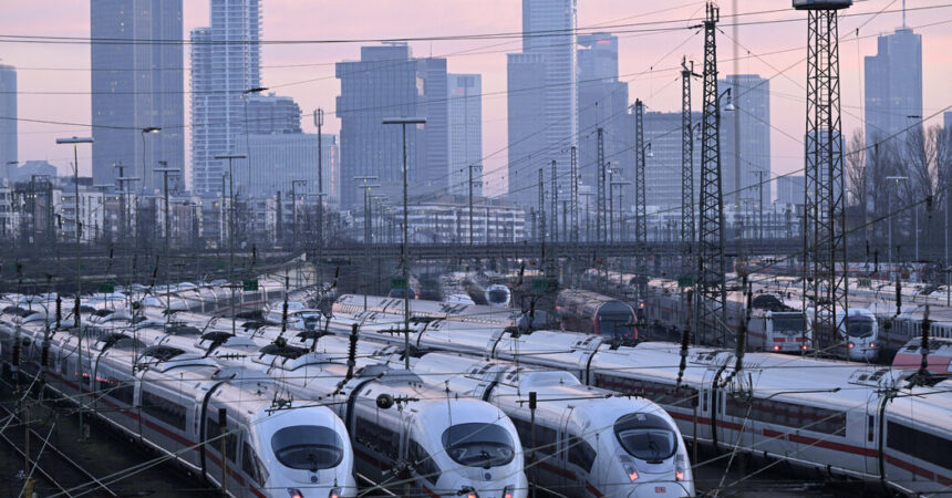 German Rail Workers Strike Over Pay and Hours