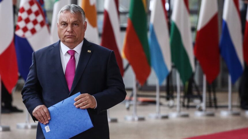 Hungary accuses EU of blackmail over Ukraine aid stand-off