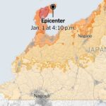 Map: Earthquake Strikes Japan - The New York Times