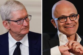 Microsoft tops Apple as world's most valuable public company