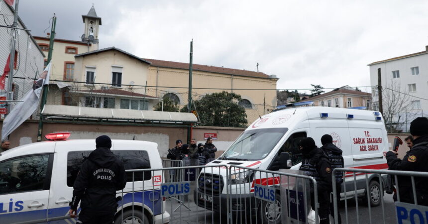 Two Masked Attackers Kill 1 in Shooting at Istanbul Church