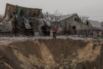 Ukraine’s Patriot Defenses at Work: Shuddering Booms and Bursts of Light