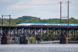 Acela II Test Run-LR-2004