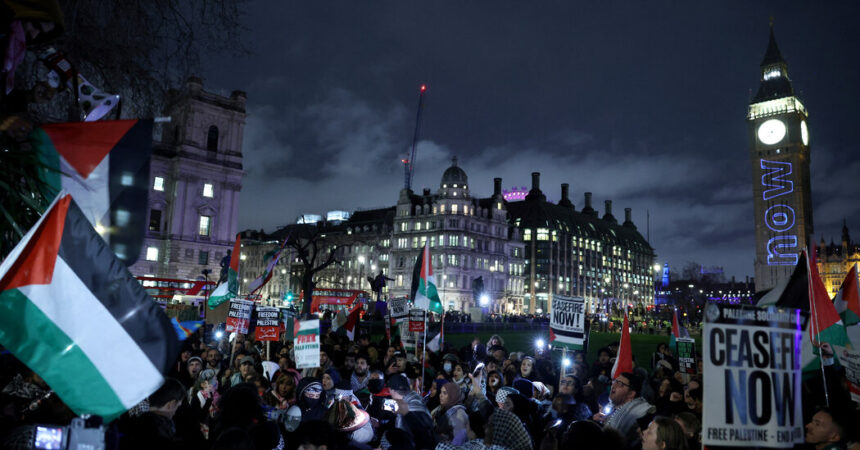 In Britain, Shockwaves From Israel-Hamas War Are Jolting Domestic Politics