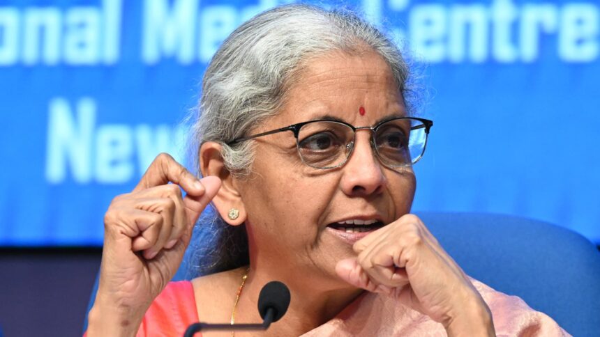 India's finance minister touts unlikely export growth