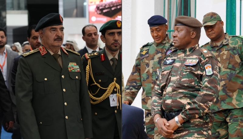 Libya/Niger : Khalifa Haftar cosies up to Nigerien junta with Putin's blessing