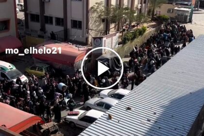Palestinians Leave Gazan Hospital After Israel Orders Evacuation