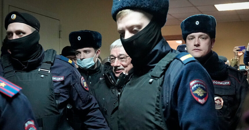 Russian Court Sentences Leader of Memorial Rights Group to Prison