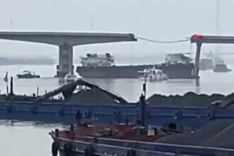 Ship Crash Collapses Part of Bridge in China, Killing at Least 2