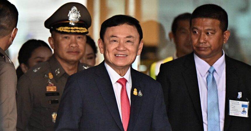 Thaksin Shinawatra, Former Thai Prime Minister, Freed on Parole