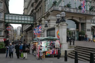 U.K. retail rebound provides glimmer of light for recession-hit nation