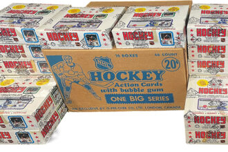 Unopened Case of More Than 10,000 Hockey Cards Sells for $3.7 Million