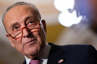 Visiting Ukraine, Schumer Aims to Pressure G.O.P. to Take Up Aid Bill