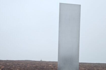 A ‘Perfect Monolith’ Appears in Wales