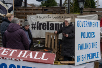 How Anti-Immigrant Anger Has Divided a Small Irish Town