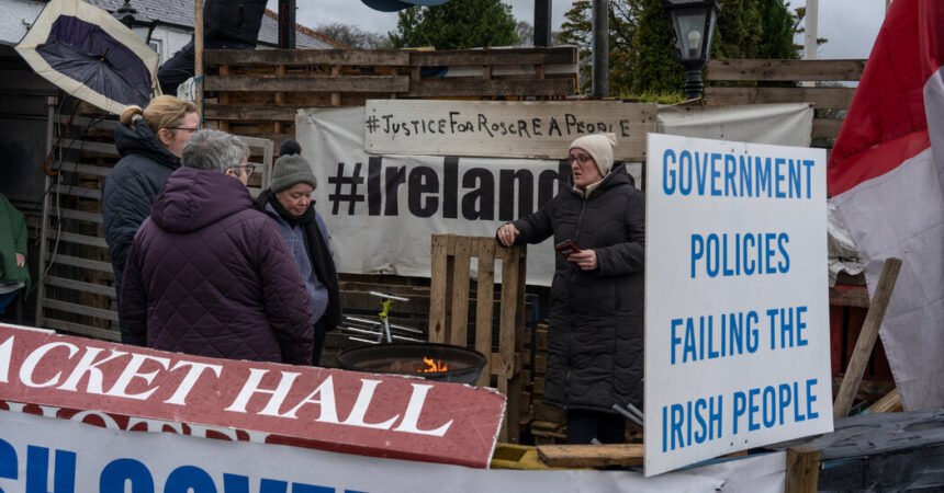 How Anti-Immigrant Anger Has Divided a Small Irish Town