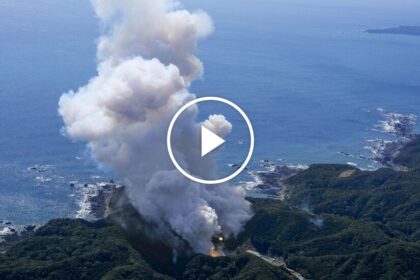 Japanese Rocket Explodes After Liftoff