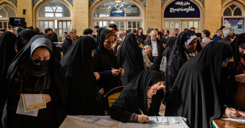 Many Iranians Boycott Elections, Despite Pleas and Roses