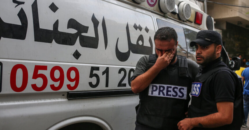 News Leaders Around the World Pledge Support for Journalists in Gaza