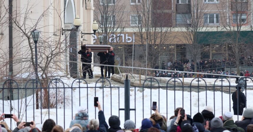 Thousands Turn Out for Navalny’s Funeral in Moscow