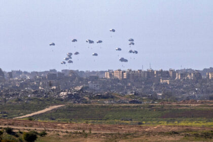 U.S. Conducts 2d Airdrop but Will Not Use Troops on the Ground in Gaza Aid Effort