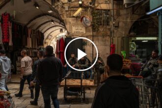 Worshippers Gather at Al Aqsa Mosque for First Friday Prayers of Ramadan